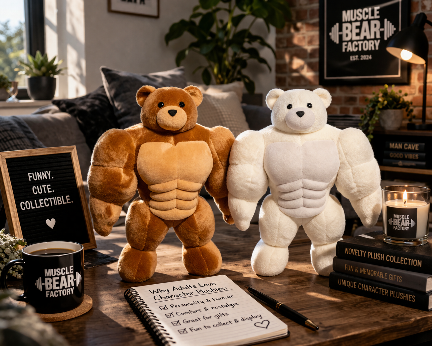 Funny, Cute or Collectible Soft Toys? Why Adults Love Character Plushies